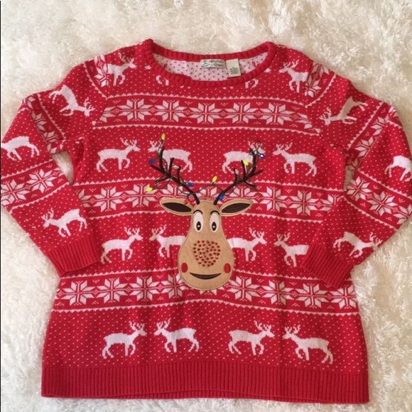 NWOT Christmas sweater 1X - Picture 2 of 8